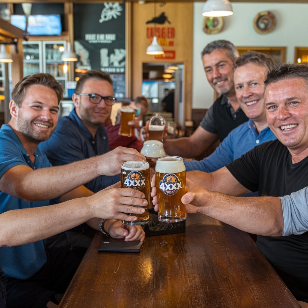 Men Beer Moreton Bay